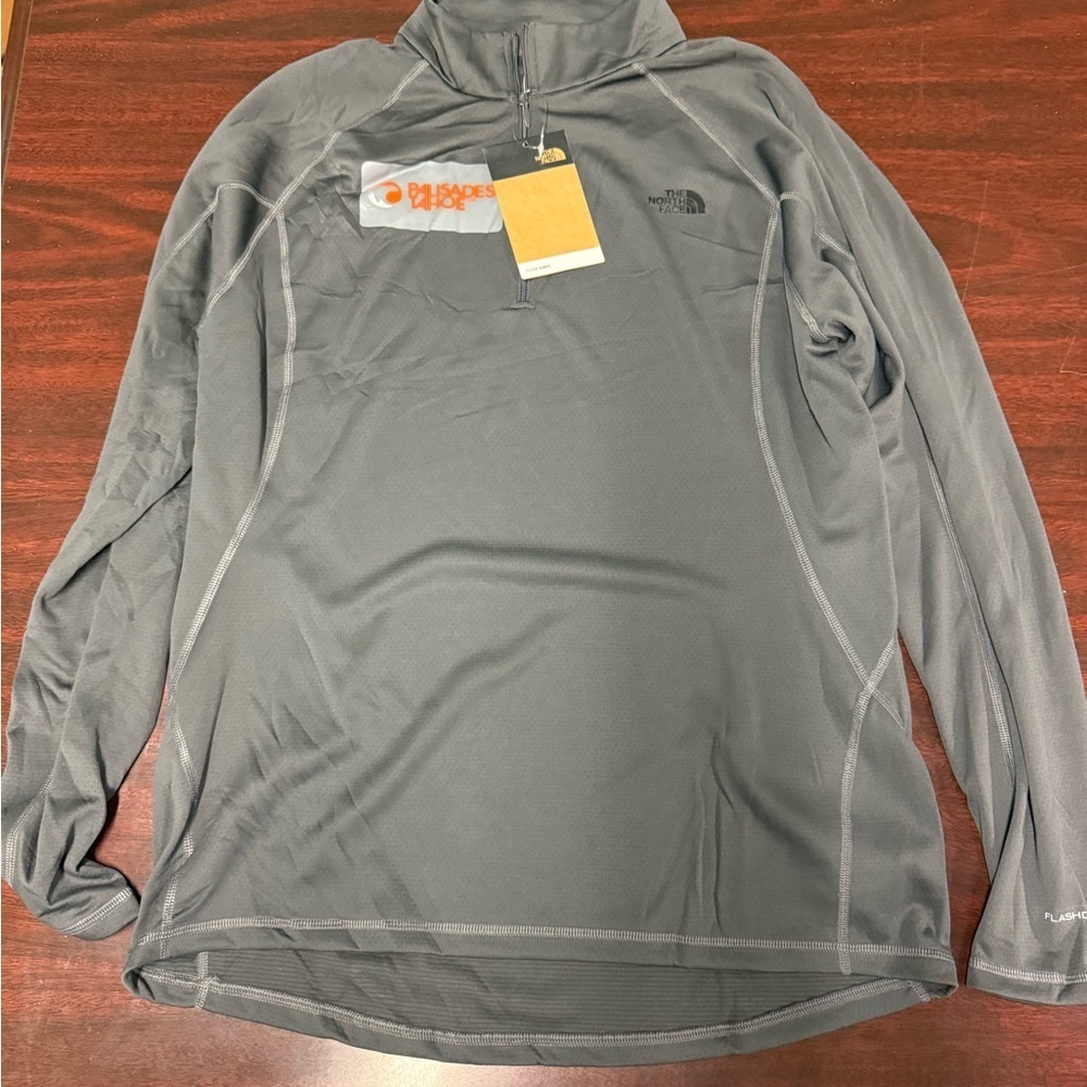The North Face Dark Gray Quarter-Zip Pullover NWT sizes M